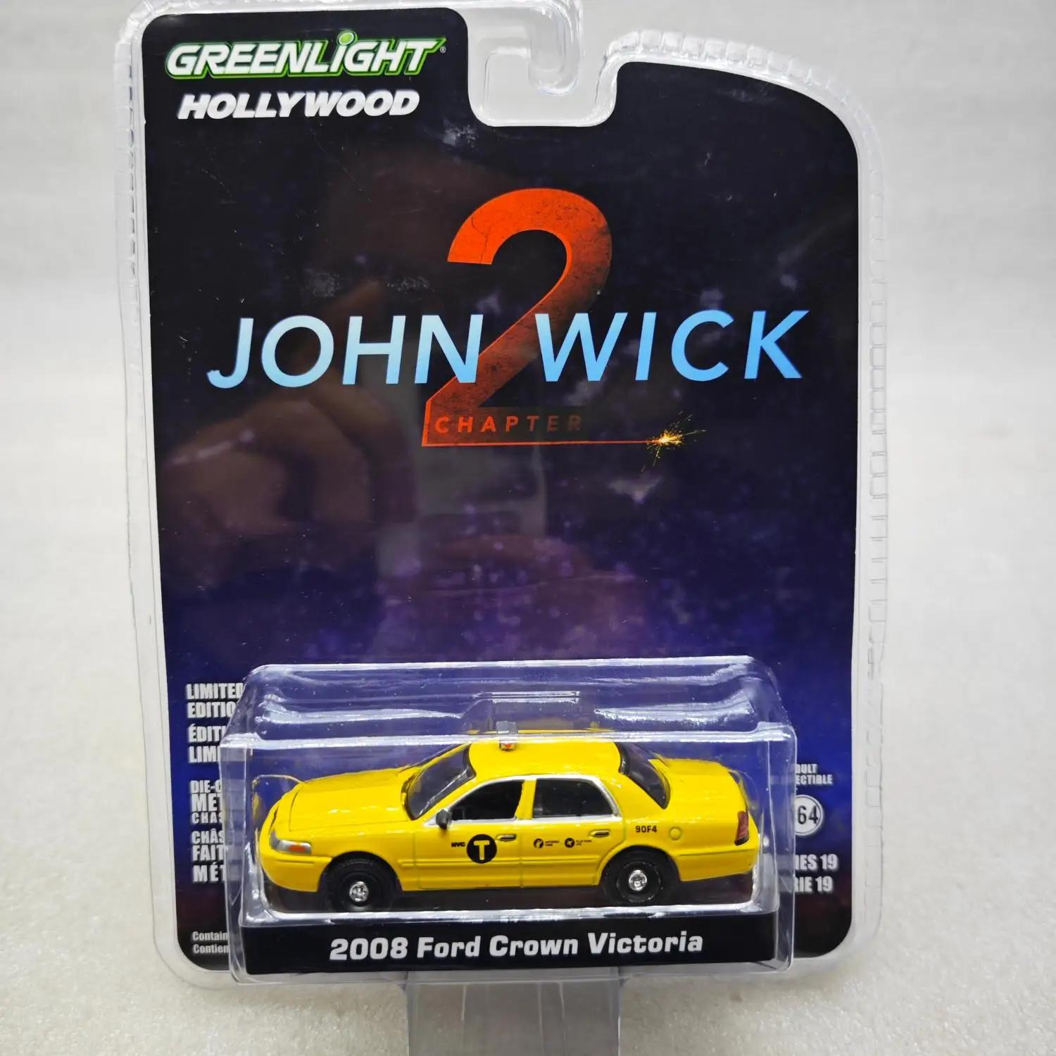 

1:64 John Wick 2008 Ford Crown Victoria High Simulation Alloy Car Model Collectible Toy Gift Souvenir Display Ornament