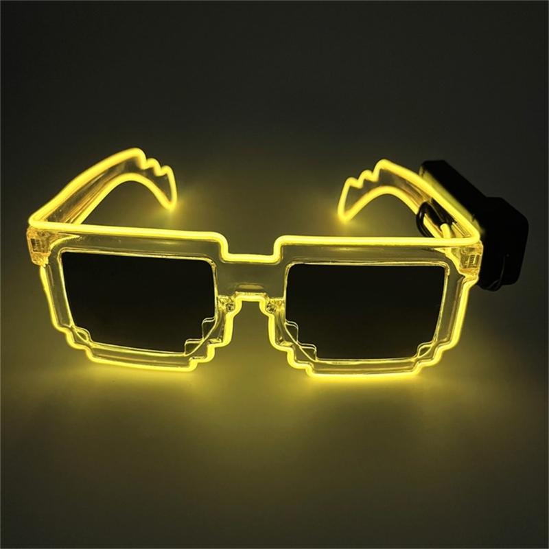 LED Light Up Sunglasses With Fashion Frame and Lens For Night Parties And Festival Event Gathering Dressingup Eyewears