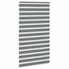 Zebra Roller Blind, Dark Grey, Fabric Width 130.9Cm, Polyester