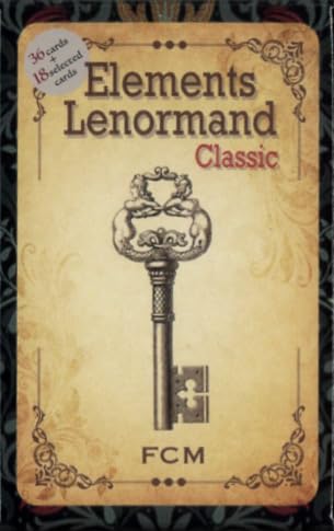 Elements Lenormand Classic | Triple K | 54 Cards with Japanese Reference Chart [Authentic]