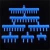 10Pcs Plastic Aquarium Air Splitter 4/5/8mm Oxygen Gas Diverter  for Fish Tank Air Pump Oxygenation