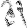 Verplaatsbare Schorpioen Ring Punk Sieraden Vingertop Speeltje Stressverlichting Vintage Gotische Rolpantser Knokkel Metaal Rock Volledige Vinger Ringen