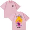 Französischer Rapper PNL Le Monde Chico Album Grafik T-Shirt Unisex Hip Hop Locker Hohe Qualität Lässig Damen und Unisex T-Shirt