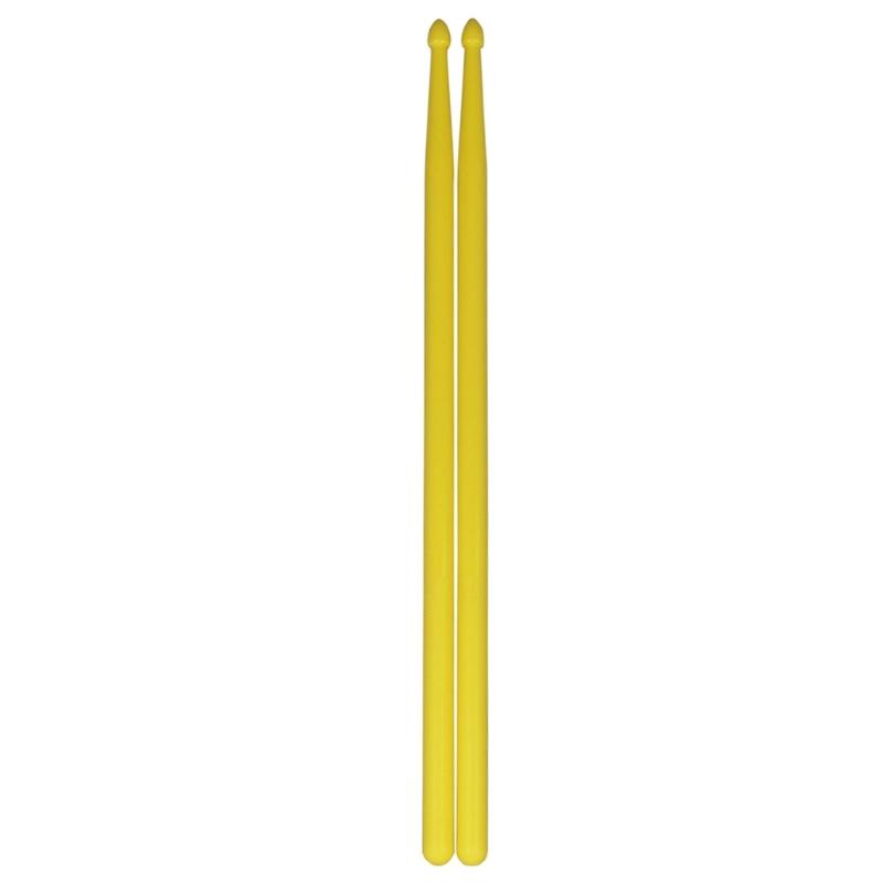 Multipurpose Beginner Drumsticks 5A Drumsticks Nylon Plastic Texture for Ensuring Long Time Use and Comfortable Handling