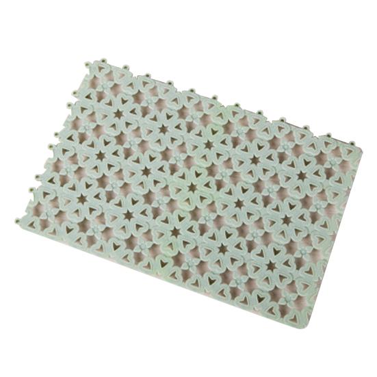 Waterproof Bath Mat Anti Slip Massage Shower Carpet DIY Stitching Puzzle Pad