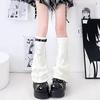 Knitted Long Socks Cold Proof Foot Warmer Sock New Leg Warmers  Women
