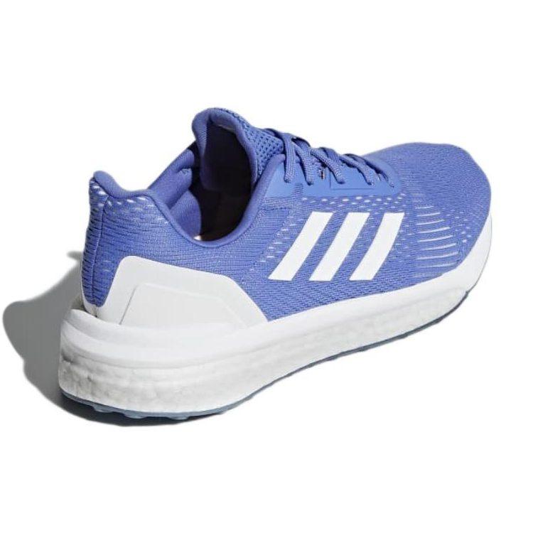 adidas נעלי ריצה סולאריות קלות ונושמות נמוכות כחולות לנשים AQ0328