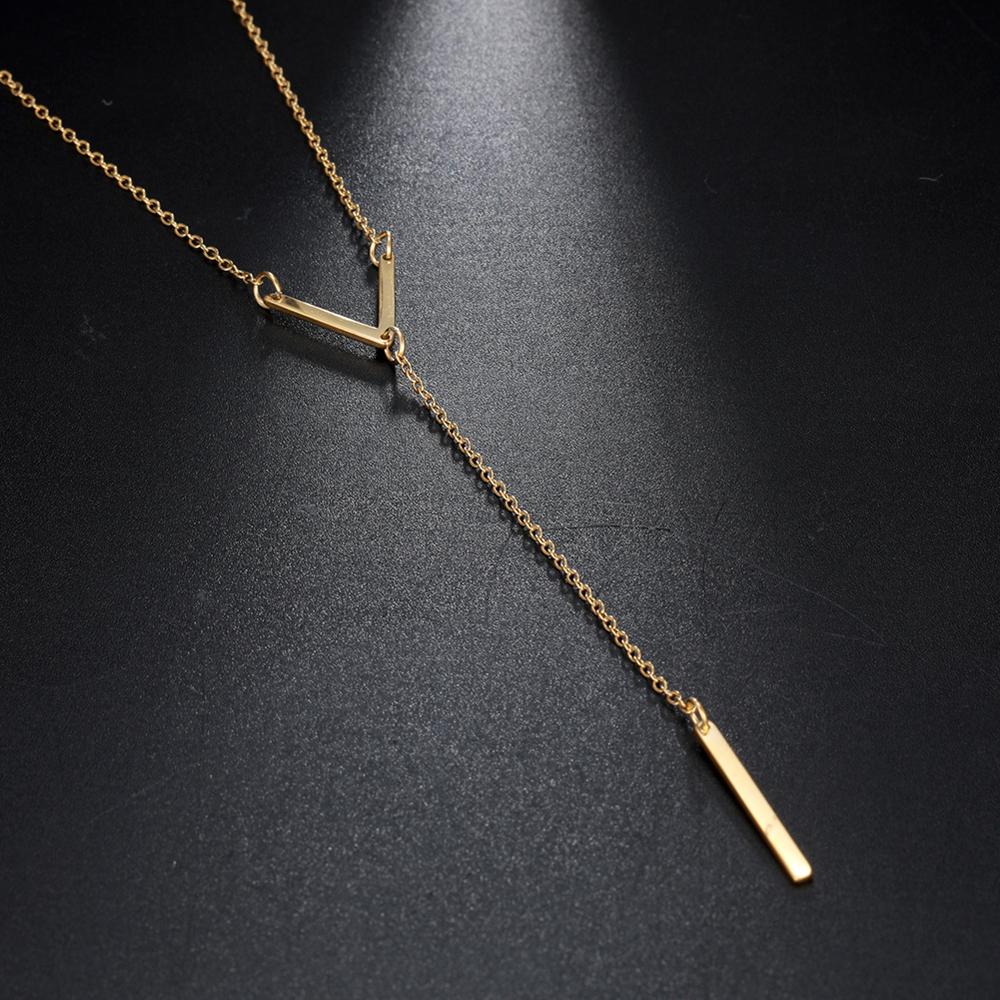 LIKGREAT Multi Layers Bar Coin Pendant Necklace Moon Star Cross Neckchain for Women Stainless Steel Chain Choker Jewelry NotFade