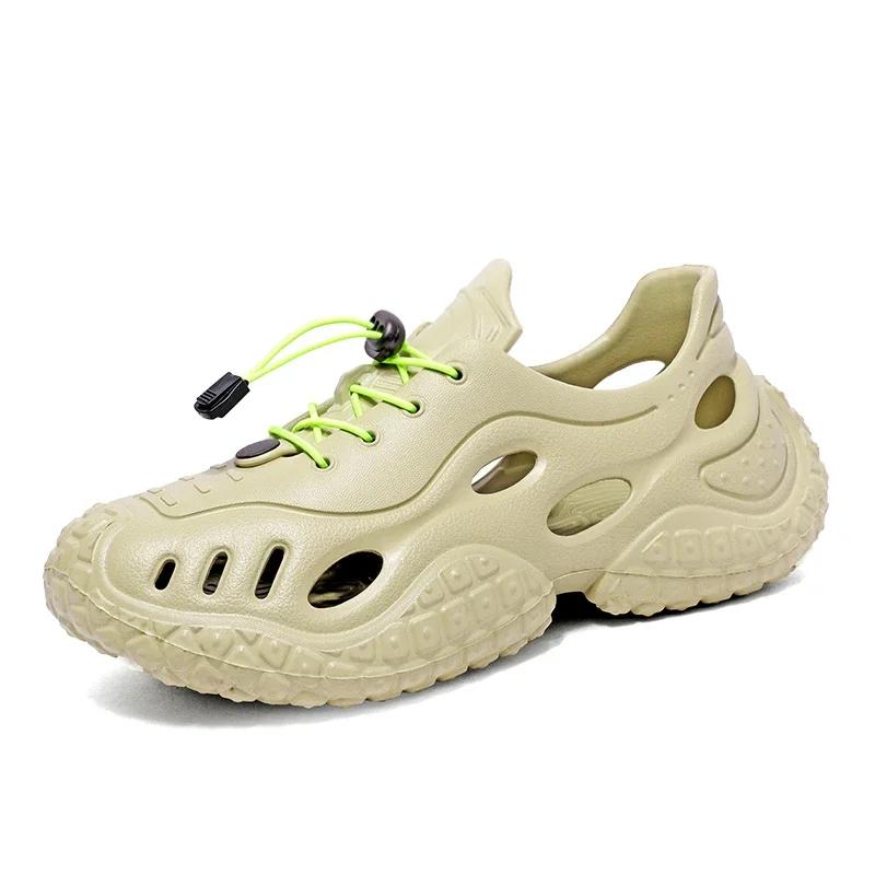 

Баотоу тапочки мужские летние для улицы спортивные пляжные мужские уличные приморские для ходьбы сандалии обувь для мужчин 39 зелёный