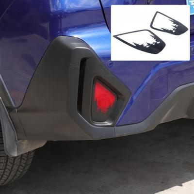 Rear Fog Light Vinly Decal Trim Sticker For Subaru Crosstrek 2024+
