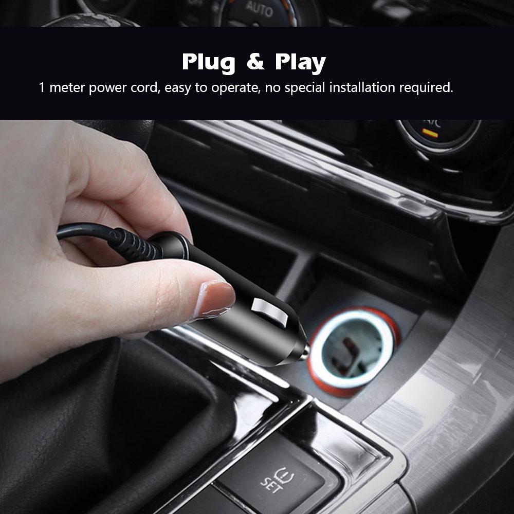   Car Cup Electric Kettle Heating Cup Stainless Steel Insulated Bottle 450ml Portable Travel Mug for Coffee Tea Milk in Car Silver 12.0V  