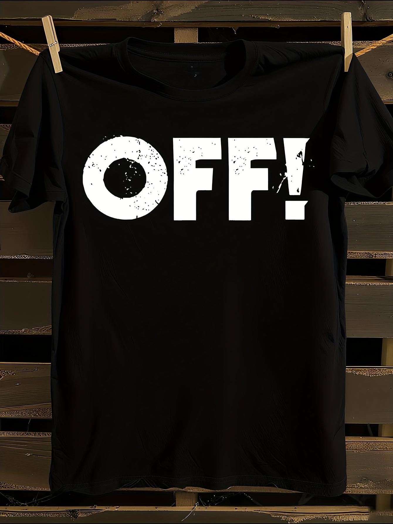 OFF Logo  s Licensed Rock Band T-shirt XXXL