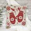 Christmas Delights: Let It Snow, Merry Christmas Pillowcases with Festive Designs Sofas, Bedroom Pillow Covers, Holiday Gifts