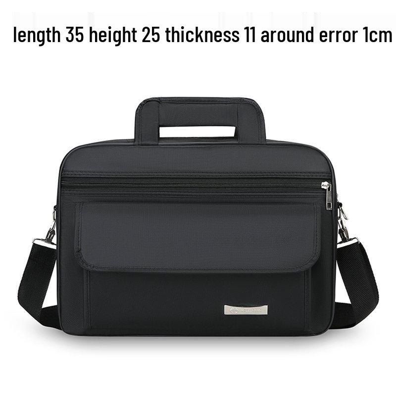 Men's 20" Oversized Waterproof Oxford Messenger Bag - Durable Business & Travel Briefcase