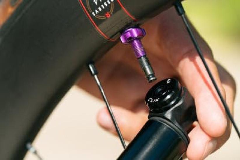 Wolf Tooth Tubeless Valve Stem Kit for Clik Valve 60mm Blue -