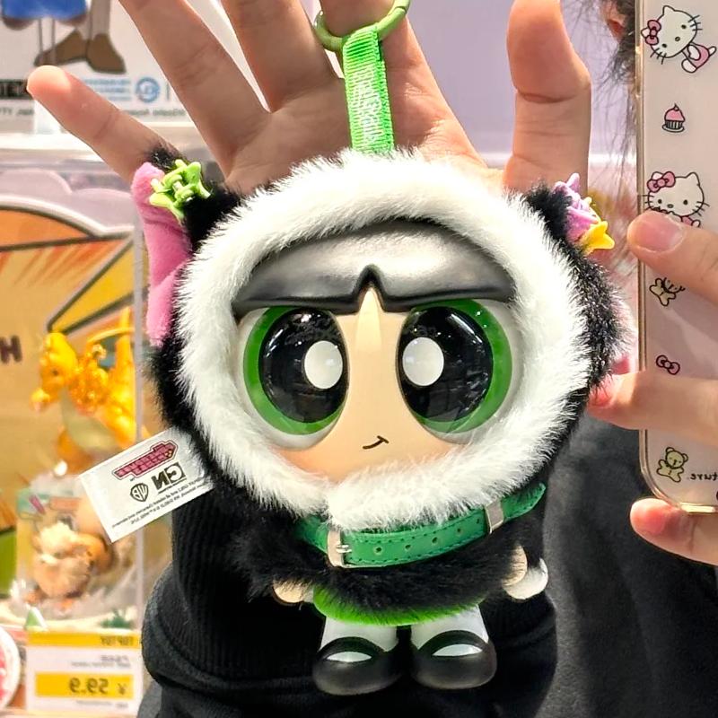 Oryginalna Lalka Przebieranka z Peleryną Atomówek Lalka Niespodzianka Lalka Pluszowa Winylowa Zawieszka do Plecaka Breloki/Łańcuszki Zabawki Prezent