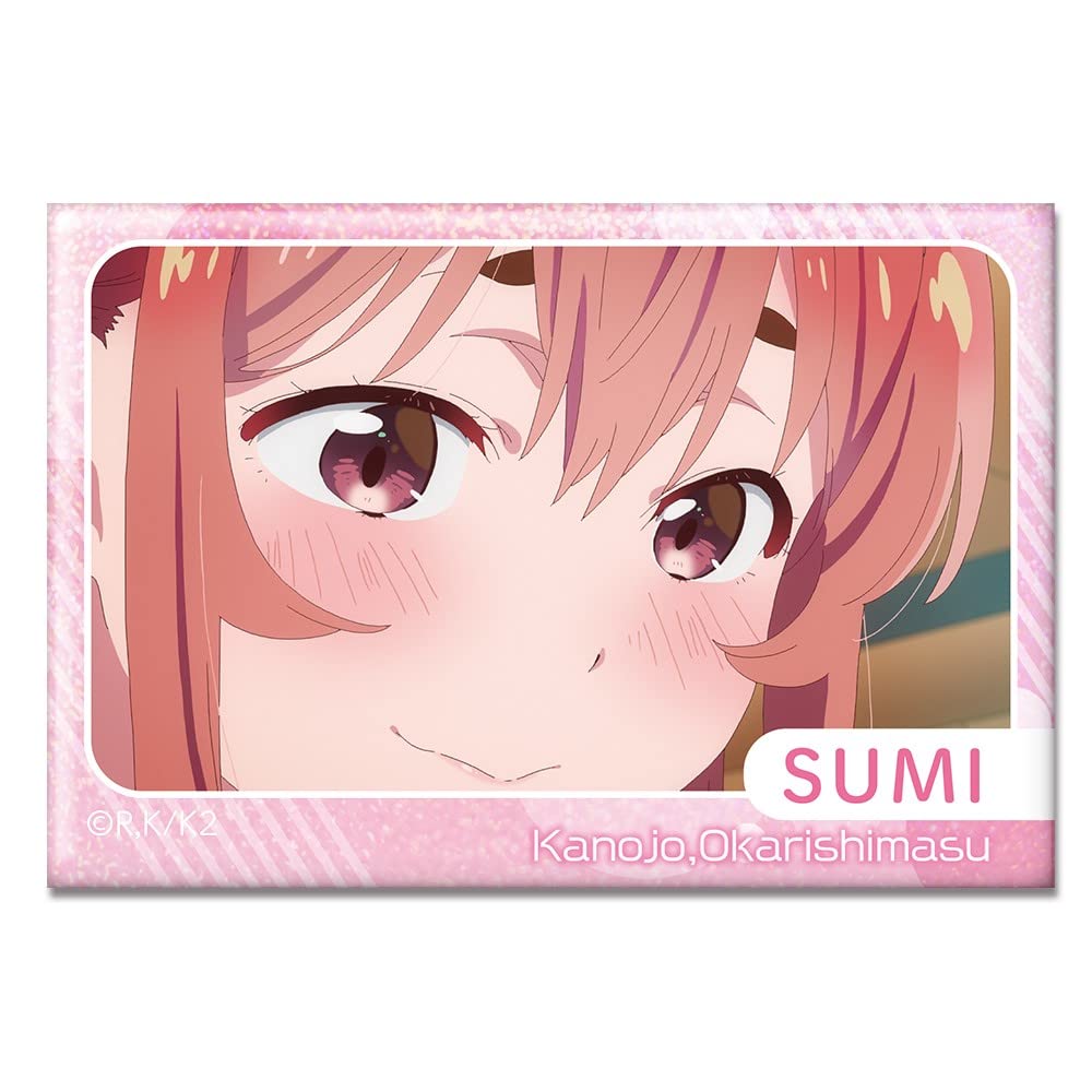 Rent-A-Girlfriend Hologram Can Badge Sakurazawa Sumi B HBAN-K003-m20