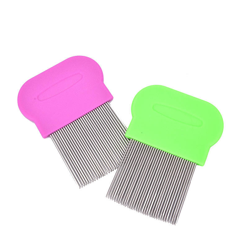 Anoplura Flea Comb Cootie Stainless Steel Lice Comb For Children Flea Combs