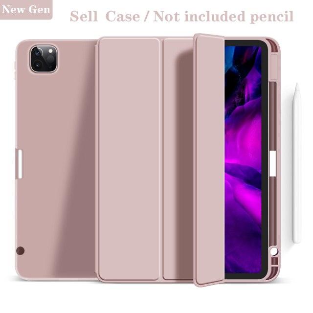 Für iPad Pro 11 Fall Funda für iPad Air 4 Fall 4th Generation Für iPad Pro 12,9 Fall Drahtlose Ladung bleistift Halter