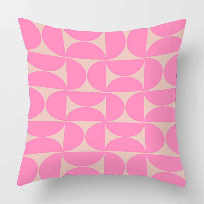 Scandinavian Abstract Style Pillow Cover 18X18/20X20 Inches - Geometric Print Cushion Cover Home Decor Gift Pillow Cover