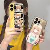 Angel Mahiru Shina Anime Phone Case for iPhone 16 15 14 13 12 11 X XR XS 8 7 Pro Max Plus Mini Colored Luxury Smartphone Pretty