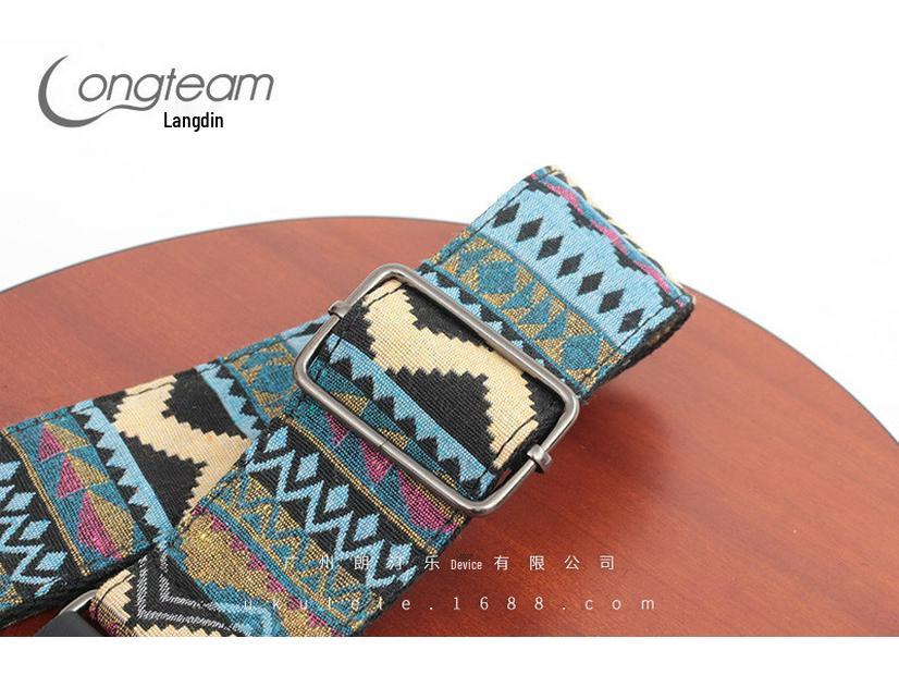 Bohemian Diagonaler Schwanzstift Gitarrengurt für Akustik- & E-Gitarren