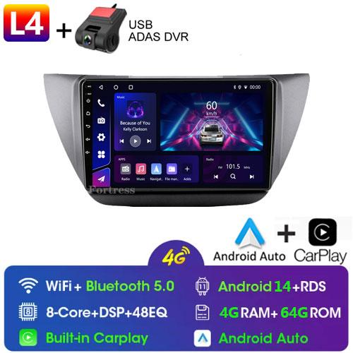 2 Din Android 12 Car Radio Multimedia Video Player For Mitsubishi Lancer 9 CS 2000 - 2010 Navigation GPS 4G Carplay Auto Stereo