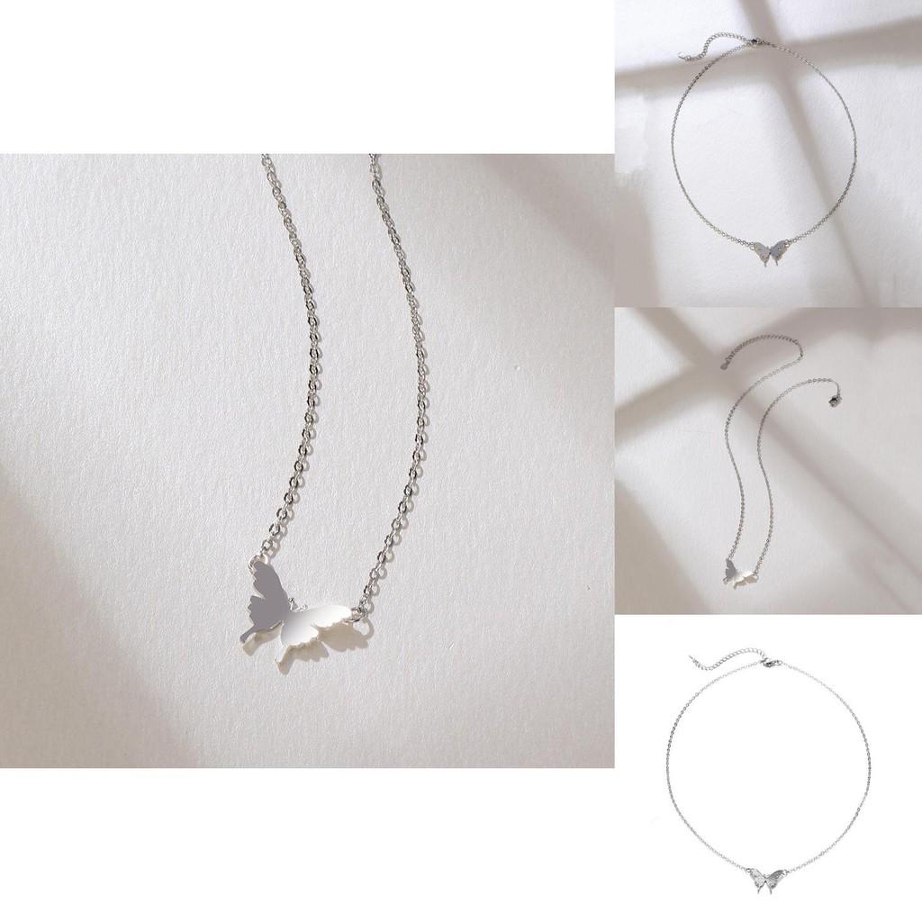 Elegant Single Layer Chain Necklace For Women With Unique Geometric Design Style