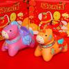 Chinese Style 2026 Horse Ornaments Holder Mascot 2026 Horse Year Figurines  Spring Festival