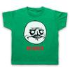 Me Gusta Meme Rage Comic Funny Face Awkward Kids Childs T-Shirt