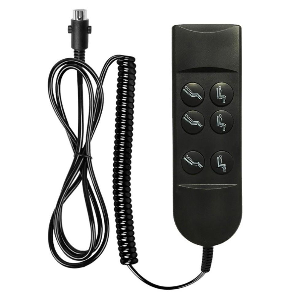 5-Pin-Stecker Strom-Liegestuhl-Controller 6-Tasten-Liegestuhl-Handsteuerung Für Senioren
