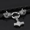 Nordic Viking Compass Retro Pendant Necklace - Trendy Men's Long Amulet Jewelry