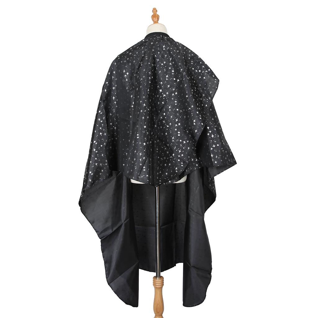Hair Salon Cutting Cape Haircut Cloth Apron Nylon Waterproof Cape with Snap Closure
