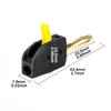 1Pcs Solderless Quick Connect Banana Jack High Current 32A Wire Connector Banana Plug  For Speakers