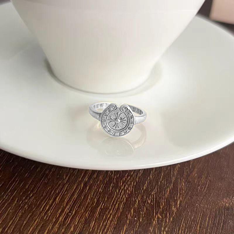 

Cross Rudder Ring Trendy Design 2025 New Premium Open Ring