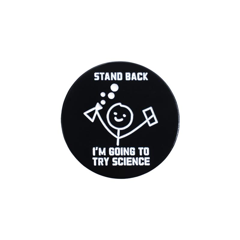 Hey You Dropped This Brain Funny Sarcasm Quotes Enamel Pins Cartoon Character Bob Is No Arms Humor Joke Metal Badge Jewelry Gift