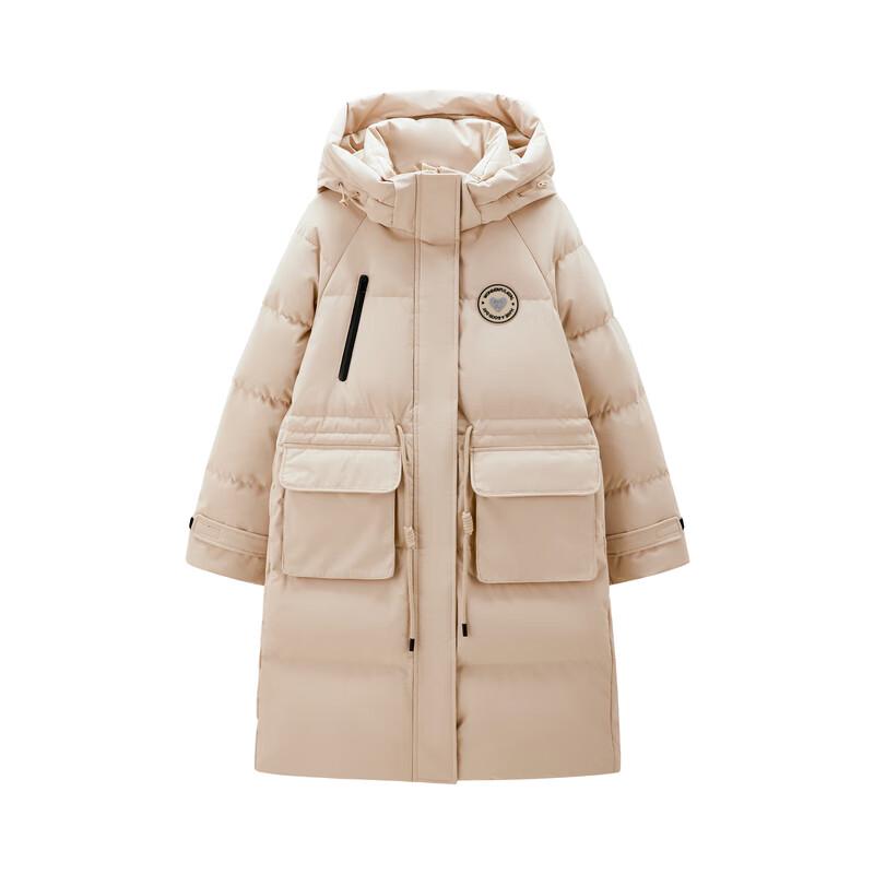 Ledin Mid-Length Workwear Puffer Goose Down Jacket S