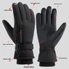 Women's Winter Touchscreen Waterproof Fleece-Lined Cycling Gloves