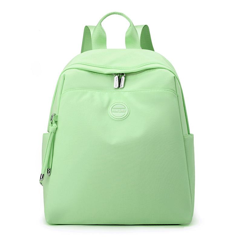 Schoolbag New Backpack Women's Oxford Cloth Anti-splashing Travel Backpack Premium Sense Large Capacity Fashion Lightweight Commuter Backpack