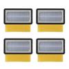 Vacuum Cleaner Replacement Filter Effective Pre Motor Foam Post Motor Filter for Bissell 1008 CleanView