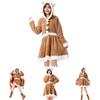 Holiday Reindeer Cosplay Dress For Women With Polyester Fabric For Stage Performances