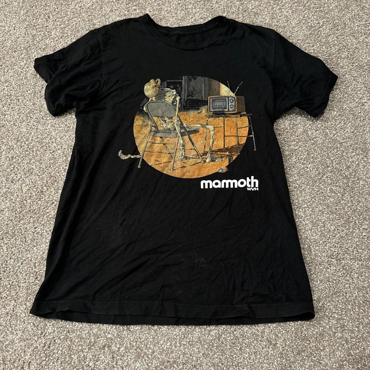 Футболка мужская Mammoth WVH Band Tour Made In USA 100% Хлопок Топ Репринт S-4XL XL