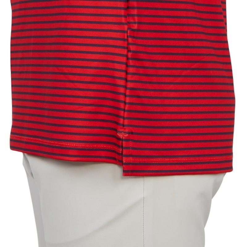 Galleria G Fore Pore Golfwear Męska koszulka z krótkim rękawem i kołnierzykiem S Kołnierzyk G4mS23k061a Poppy