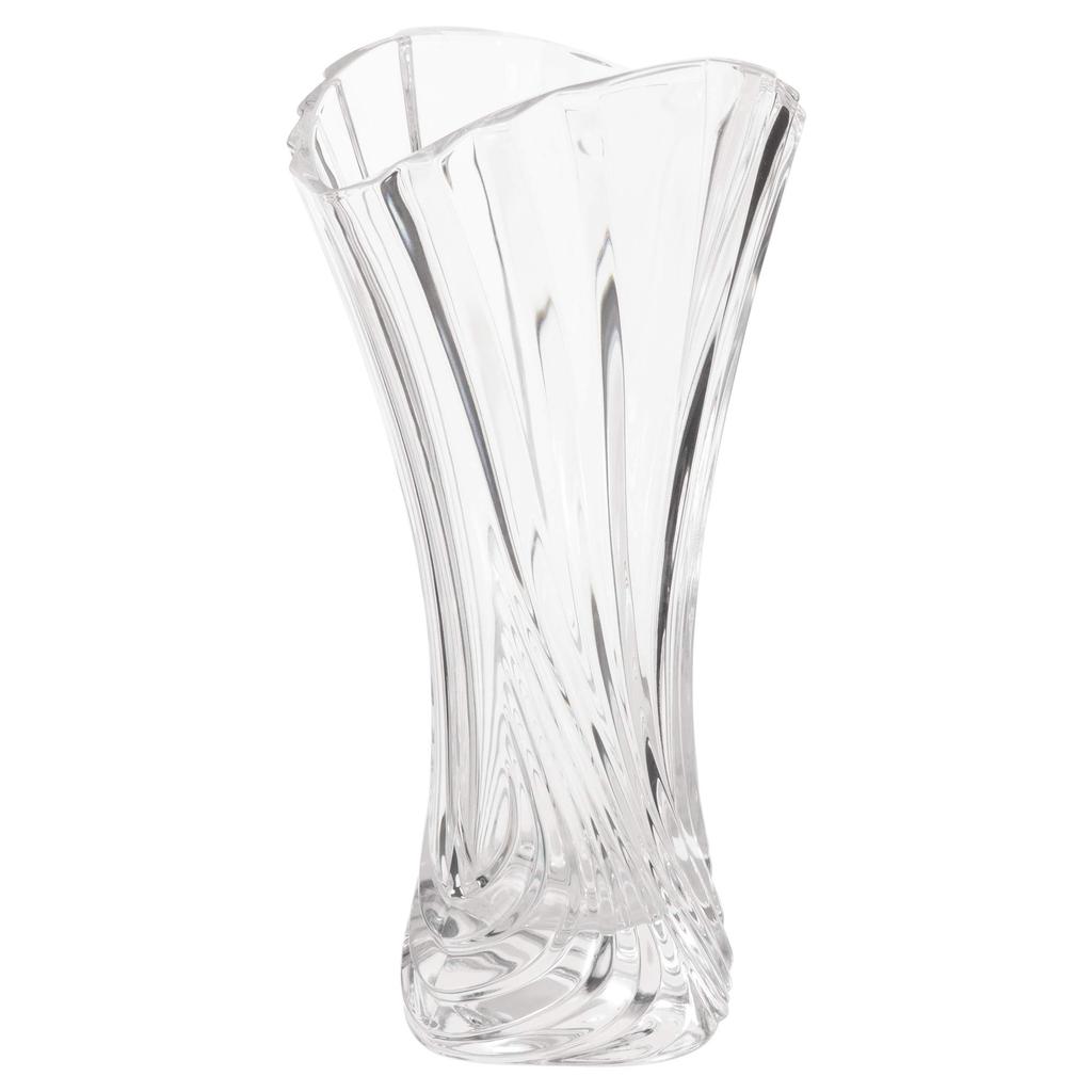 Toyo Sasaki Glass Flower Vase, Large, Frugole, Approx. 14.2 x 25.8 x 14.2 cm, Made in Japan, P-26356-JAN, Clear
