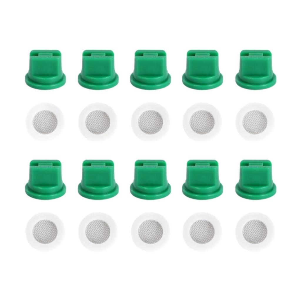 10x Flat Fan Spray Tip Nozzles Agricultural Sprayer Nozzles Replaces 110° with