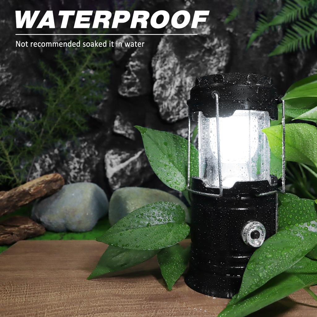 4ks solární kempingové světlo, skládací LED solární USB nabíjecí světlo svítilna nouzové závěsné světlo kempingové potřeby sada pro přežití v bouři vnitřní i venkovní použití
