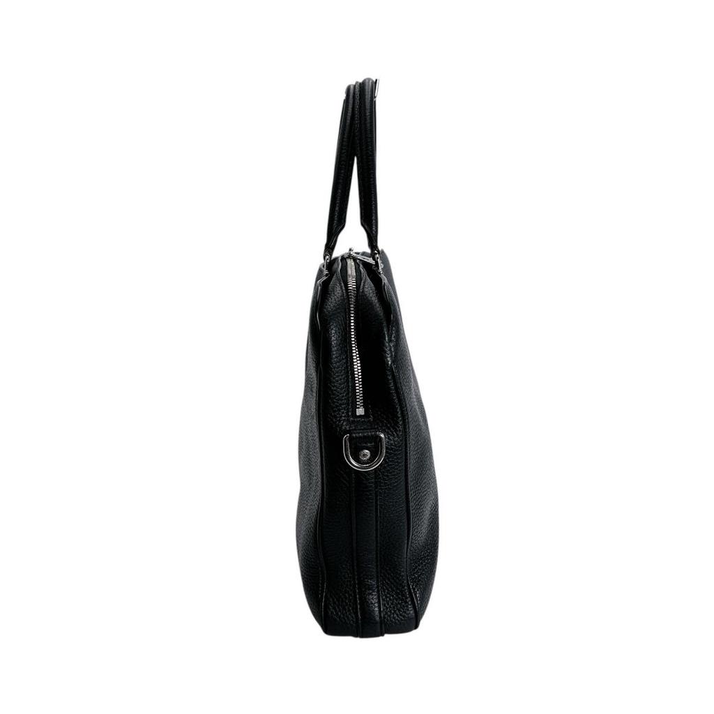 Louis Vuitton Noir Armando Briefcase MM Handbag Leather Black Mens M54381 Used