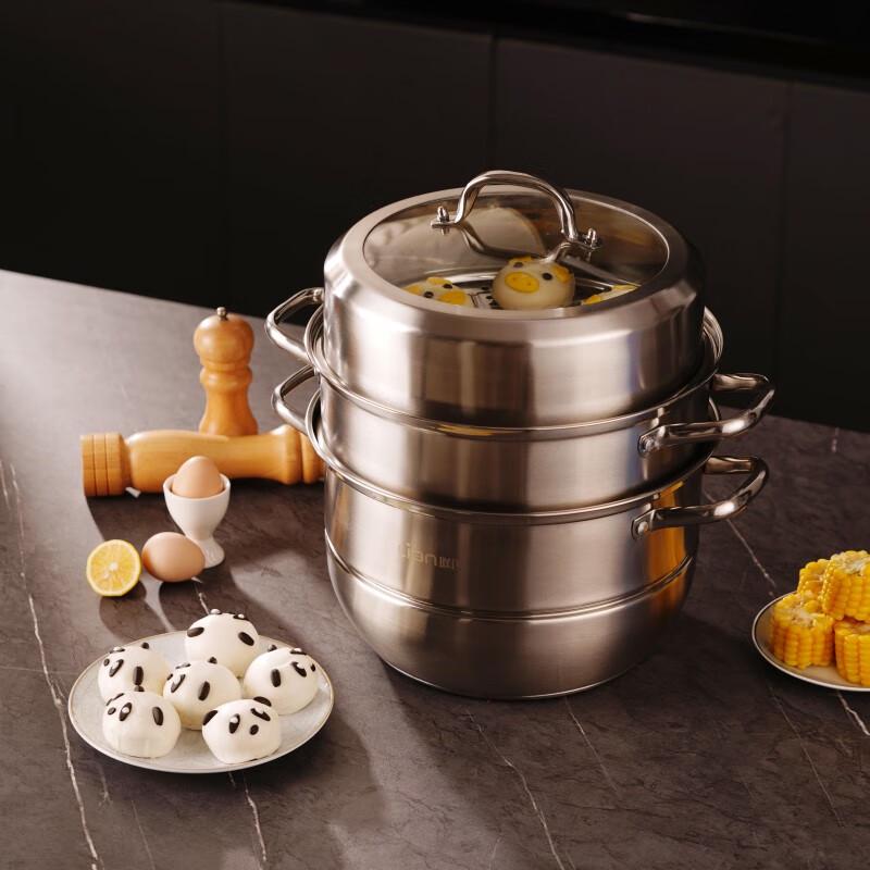 Lianchuang DF-CP0322M 3-Layer Stainless Steel Steamer