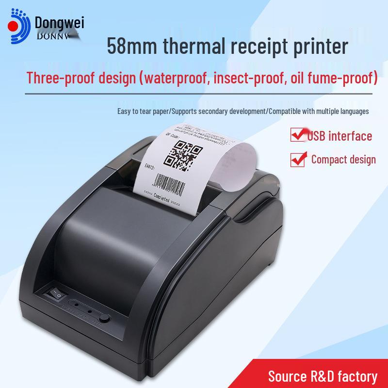 Eastern T210 58mm Thermal 4G+WiFi Bluetooth Printer for Meituan Waimai Receipts