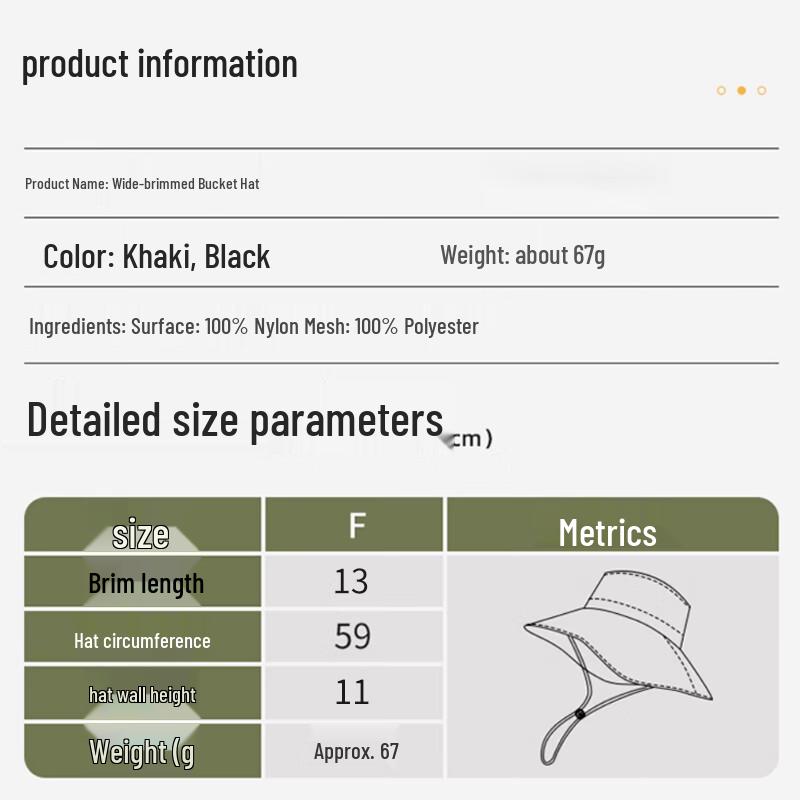 Ou Sen Outdoor Sun Protection Hat